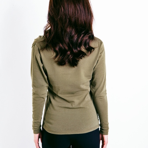LONG SLEEVE LIGHT JUMPER STRETCH MADE IN EUROPE - Picture 3 of 4